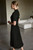 Jura Metallic Knit Dress Black Jura Metallic Knit Dress Black