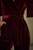 Langford Velvet Jumpsuit Dark Crimson Langford Velvet Jumpsuit Dark Crimson