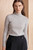 Ceri Wool Cashmere Sweater Grey Melange Ceri Wool Cashmere Sweater Grey Melange