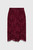 Kerrison Embroidered Velvet Skirt Dark Crimson Kerrison Embroidered Velvet Skirt Dark Crimson