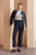 Clever Crepe Allerton Pintuck Straight-Leg Trousers Navy Clever Crepe Allerton Pintuck Straight-Leg Trousers Navy