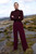 Adelaide Crepe Wide-Leg Trousers Dark Crimson Adelaide Crepe Wide-Leg Trousers Dark Crimson