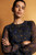 Portofino Silk Georgette Dress Navy