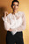 Soleto Sequin Lace Blouse Ivory Soleto Sequin Lace Blouse Ivory
