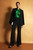 Ocana Satin Long Sleeve Blouse Deep Emerald Ocana Satin Long Sleeve Blouse Deep Emerald