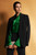 Ocana Satin Long Sleeve Blouse Deep Emerald Ocana Satin Long Sleeve Blouse Deep Emerald