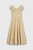 Palermo Jacquard Sleeveless Dress Gold Palermo Jacquard Sleeveless Dress Gold