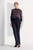 Ayen Metallic Jacquard Sweater Navy Ayen Metallic Jacquard Sweater Navy