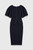 Sculpt Knit Nocara Dress Navy