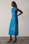 Eden Jacquard Dress Vivid Turquoise