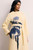 Idra Fil Coupe Coat Pale Yellow And Navy