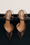 Venosa Lizard-Embossed Leather Heels 65 Dark Chocolate