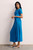 Allegra Stretch Knit Dress Vivid Turquoise
