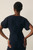 Clever Crepe Salerno Top Navy