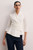Clever Crepe Belleville Mid Sleeve Top Ivory