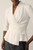 Clever Crepe Belleville Mid Sleeve Top Ivory