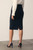 Clever Crepe Pencil Skirt Navy