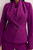 Arno Sculpt Stretch Crepe Jacket Berry