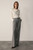 Hartford Wool Prince Of Wales Wide-Leg Trousers Grey