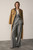 Hartford Wool Prince Of Wales Wide-Leg Trousers Grey
