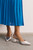 San Pietro Buckle Leather Heels 45 Silver