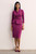 Arlington Jersey Dress Summer Plum