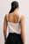 Adela Cami Ivory Silk Satin