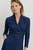 Arden Dress Indigo Wool Crepe