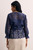 Davoli Lace Top Indigo