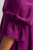 Soli Silk Chiffon Dress Electric Magenta