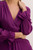 Soli Silk Chiffon Dress Electric Magenta