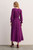 Soli Silk Chiffon Dress Electric Magenta