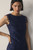 Valencia Lace Dress Indigo