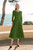 Palermo Wool Crepe Dress Spring Green