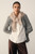 Bowery Blouse Ivory Stretch Silk