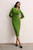 Waverley Sculpt Stretch Crepe Dress Spring Green