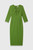 Waverley Sculpt Stretch Crepe Dress Spring Green