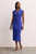 Sculpt Knit Oletta Dress Cobalt Blue