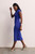Sculpt Knit Oletta Dress Cobalt Blue