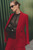 Almeida Crepe Jacket Deep Scarlet Red