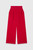 Lyon Crepe Palazzo Trousers Deep Scarlet Red