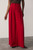 Lyon Crepe Palazzo Trousers Deep Scarlet Red
