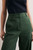 Sora Linen Blend Trousers Deep Green