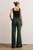 Sora Linen Blend Trousers Deep Green