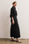 Lyon Cotton Cropped Palazzo Trousers Black