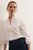 Nola Embroidered Cotton Top Ivory
