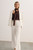 Riola Silk Chiffon Blouse Chocolate