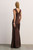 Amorosi Satin Gown Chocolate