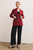 Clever Crepe Knighton Jacket Sienna Red