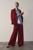 Clever Crepe Knighton Jacket Sienna Red